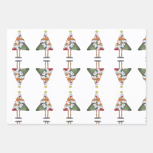 Árbol de Navidad para comérselo Inpakpapier Vel (Voorkant 2)