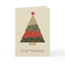 Arbol de Navidad Tarjeta de Felicitacion.