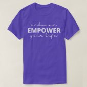 Arbonne EMPOWER je leven T-shirt (Design voorkant)