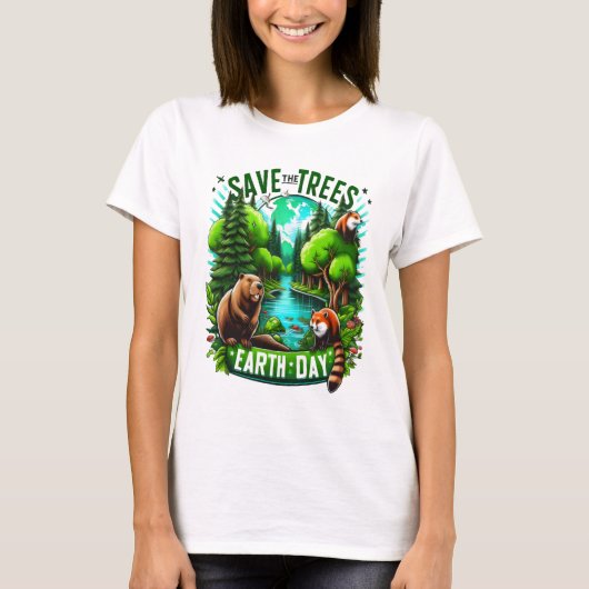 Arbor Anthem Earth Day T-shirt (Voorkant)