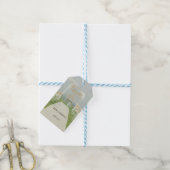 Arbor Beach Huwelijk Dank Geschenklabels Cadeaulabel (Met Touw)