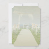 Arbor Beach Wedding Vrijgezellenfeest Kaart (Achterkant)