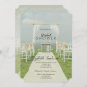 Arbor Beach Wedding Vrijgezellenfeest Kaart (Voorkant / Achterkant)