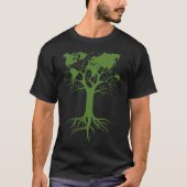 Arbor Day 2021 Earth Tree Planter Climate Change E T-shirt (Voorkant)