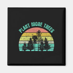 Arbor Day 2021 Plant Meer Natuur van de Trees Retr Magneet