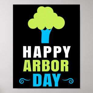 Arbor Day Boomknuffelaar Boomverzorging Voor Een G Poster