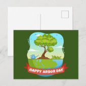 Arbor Day Briefkaart (Voorkant / Achterkant)
