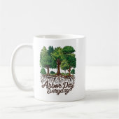 Arbor Day Everyday Earth Planet Happy Arbor Day Koffiemok (Links)