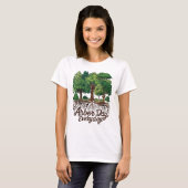 Arbor Day Everyday Earth Planet Happy Arbor Day T-shirt (Voorkant volledig)