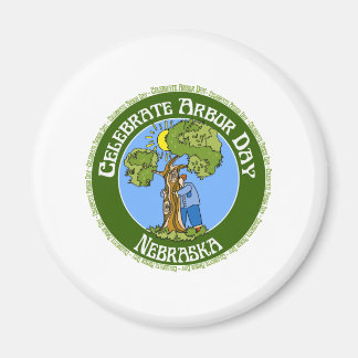 Arbor Day Nebraska Magneet