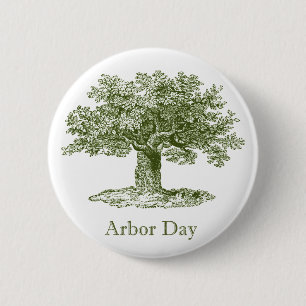 Arbor Day Ronde Button 5,7 Cm