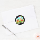 Arbor Day Ronde Sticker (Envelop)