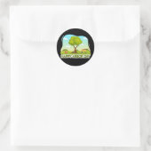 Arbor Day Ronde Sticker (Tas)