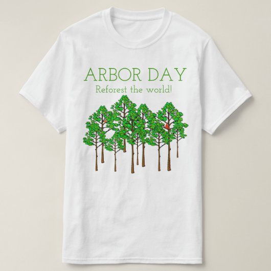 Arbor Day T-shirt (Design voorkant)