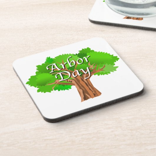 Arbor Day Tree-feestdag Bier Onderzetter (Linkerzijde)