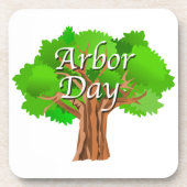 Arbor Day Tree-feestdag Bier Onderzetter (Voorkant)