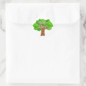 Arbor Day Tree-feestdag Ronde Sticker (Tas)