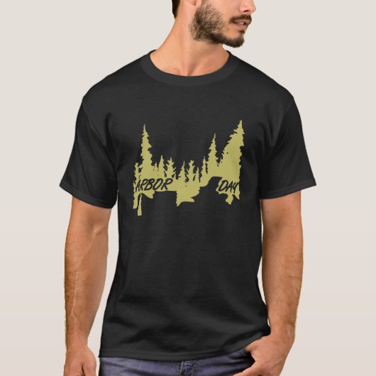 Arbor Day wood Forrest T-shirt (Voorkant)