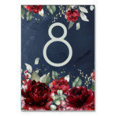 Arbor van Rozen Trouwtafel nummer Kaart (Voorkant)