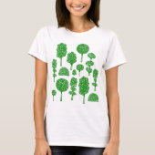 Arboretum 230715 - groen t-shirt (Voorkant)