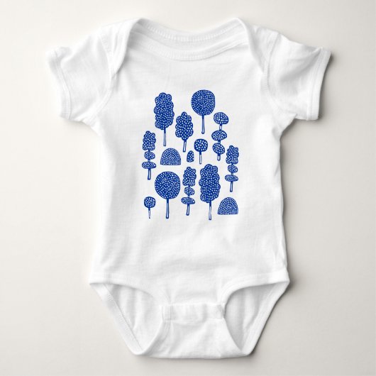 Arboretum 230715 - Marineblauw Romper (Voorkant)