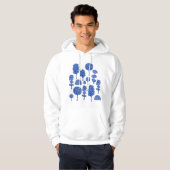 Arboretum 230715 - Navy Blue Hoodie (Voorkant volledig)