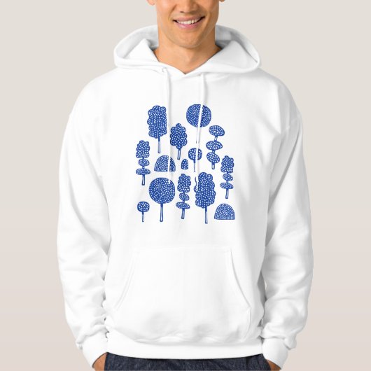 Arboretum 230715 - Navy Blue Hoodie (Voorkant)