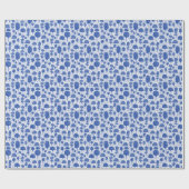  Arboretum 230715 - Navy Blue op White Cadeaupapier (Vlak)