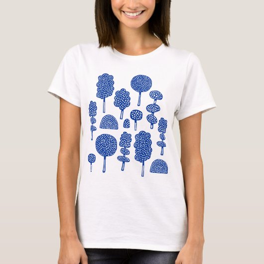 Arboretum 230715 - Navy Blue T-shirt (Voorkant)