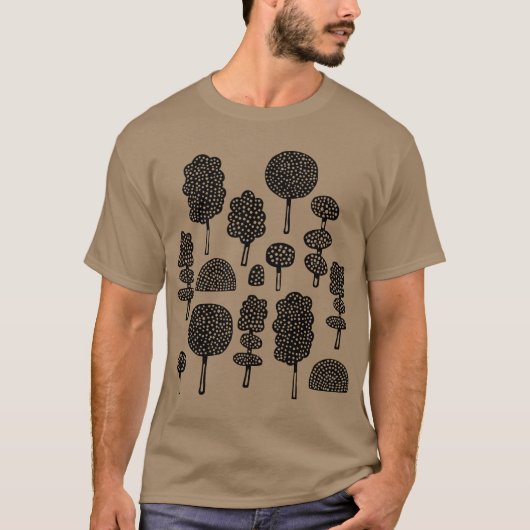Arboretum 230715 - zwart t-shirt (Voorkant)
