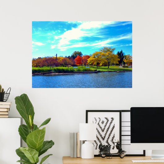 Arboretum Autumn Poster (Thuiskantoor)