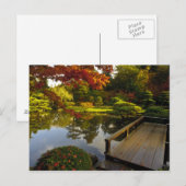 Arboretum, Japanse tuin, Seattle, Washington Briefkaart (Voorkant / Achterkant)