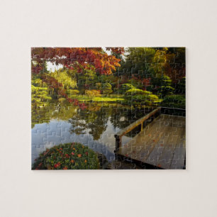 Arboretum, Japanse tuin, Seattle, Washington Legpuzzel