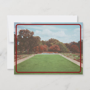 Arboretum Landschap Briefkaart