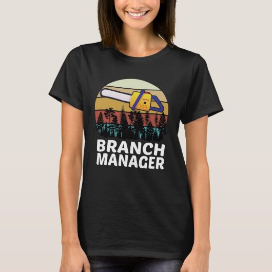 Arboriculture Professional Tree Surgeon Branch Man T-shirt (Voorkant)