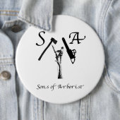 Arborist Arb Art kettingzaag Ronde Button 6,0 Cm (In situ)