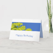 Arborist: boomklimmer Leafy Green Kaart (Voorkant)