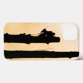 Arborist/boomstam: Silhouetted Minimalist Case-Mate iPhone Case (Achterkant (horizontaal))