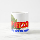 Arborist: Boomverzorg er dutch voor superheld grap Koffiemok (Center)