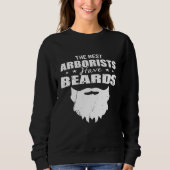 Arborist Dad Bearded Tree Surgeon Hood Trui (Voorkant)