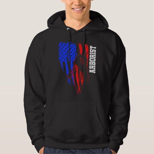Arborist Fun Skills Tree Surgeon Arboriculturist Hoodie (Voorkant)