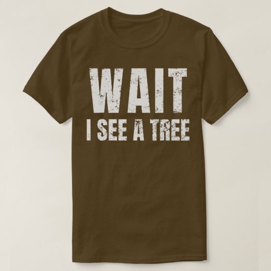 Arborist Grappige houthakker T-shirt (Design voorkant)