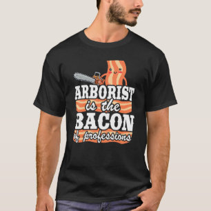 Arborist is de bacterie van professionele schrijve t-shirt