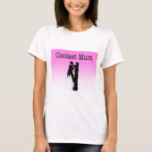 Arborist kettingzaag Mum T-shirt (Voorkant)