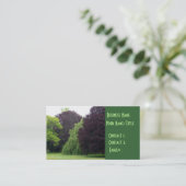 Arborist/Landschap van bomen Visitekaartje (Staand voorkant)