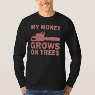 Arborist Logger Mannen Cool Tree Cliber Lumberjack T-shirt
