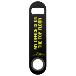 Arborist: "Mijn kantoor is op de bovenste verdiepi Speed Flessenopener