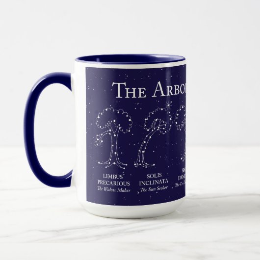Arborist Nachtelijke Hemelblauwe 15 oz. Mok (Links)