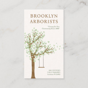 Arborist QR Code Visitekaartje