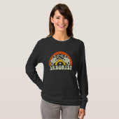 Arborist Rainbow Chainsaws Liefde T-shirt (Voorkant volledig)